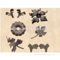 New style wrought iron leaf and flowers design